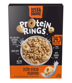 קורנפלקס חלבון טבעות ממותק
