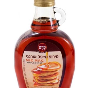 סירופ מייפל טהור אורגני