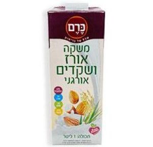 משקה אורז ושקדים אורגני