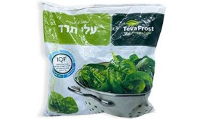 עלי תרד קפואים