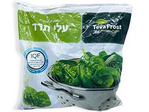 עלי תרד קפואים