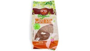 זרעי פשתן חומים אורגניים