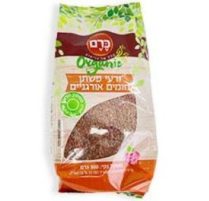 זרעי פשתן חומים אורגניים